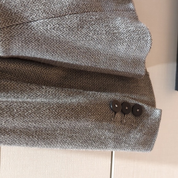 Mango Suit Jacket / Blazer Grey - Picture 6 of 8